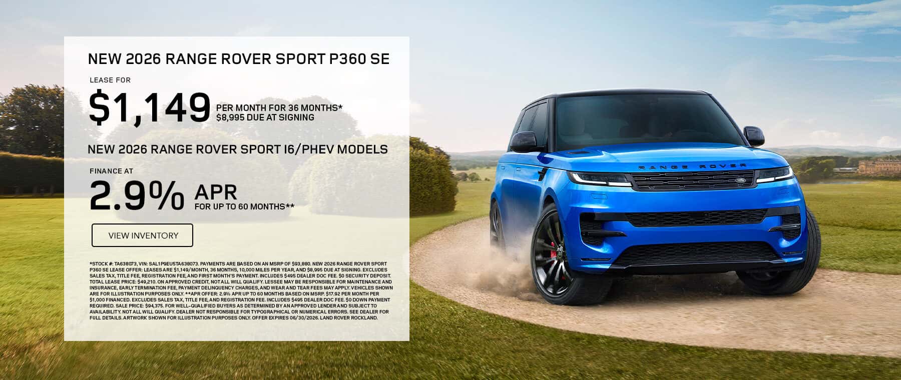 Range Rover Sport SE P360