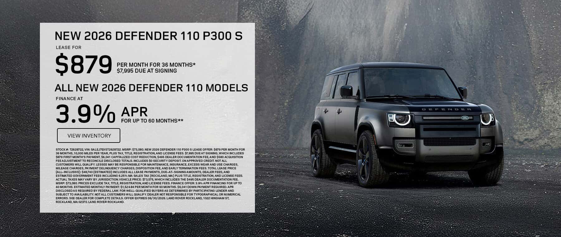 Defender 110 S P300