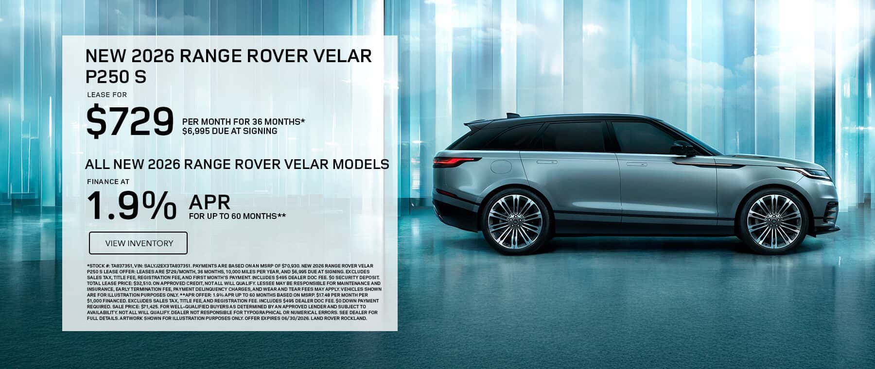 Range Rover Velar S P250