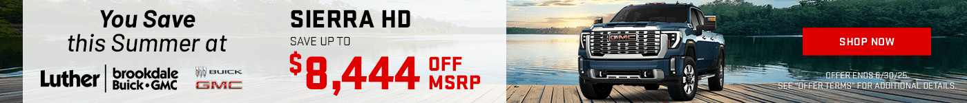 Sierra HD Save up to $8,444 off MSRP