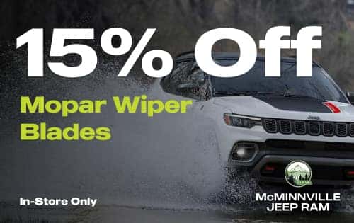 McMinnville Jeep Ram 15% Off Wipers