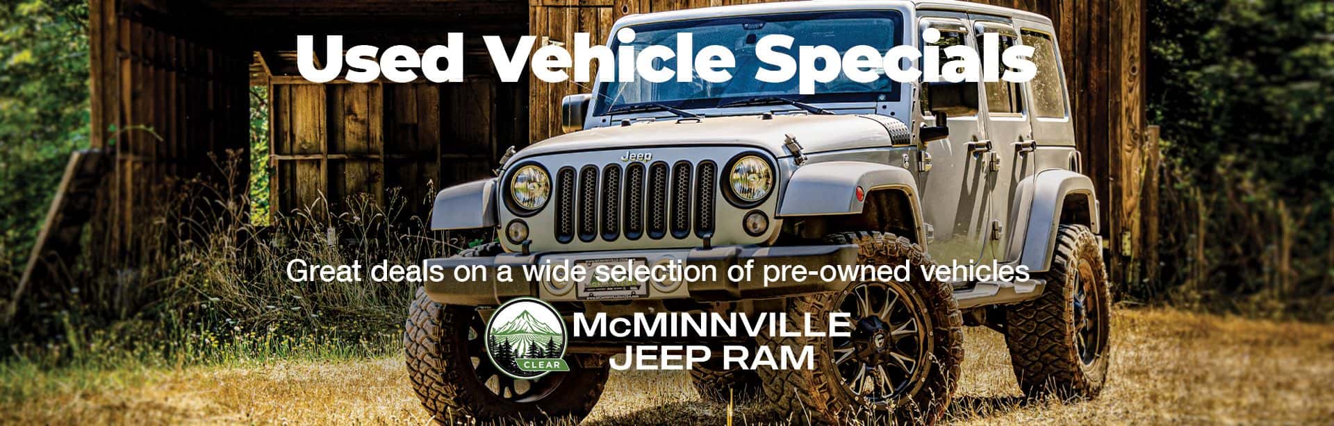 Used Specials