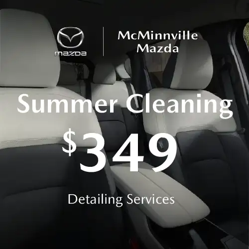 Summer Cleaning Package at McMinnville Mazda