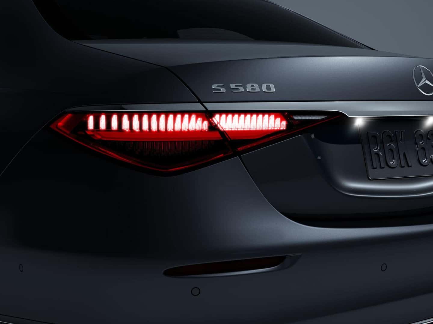 2022 S-Class rear bumper