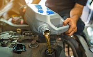 Synthetic Motor Oil Change