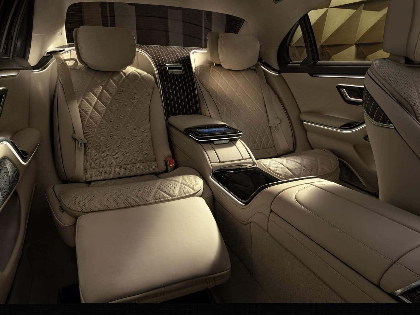 mercedes s class 2022 interior rear