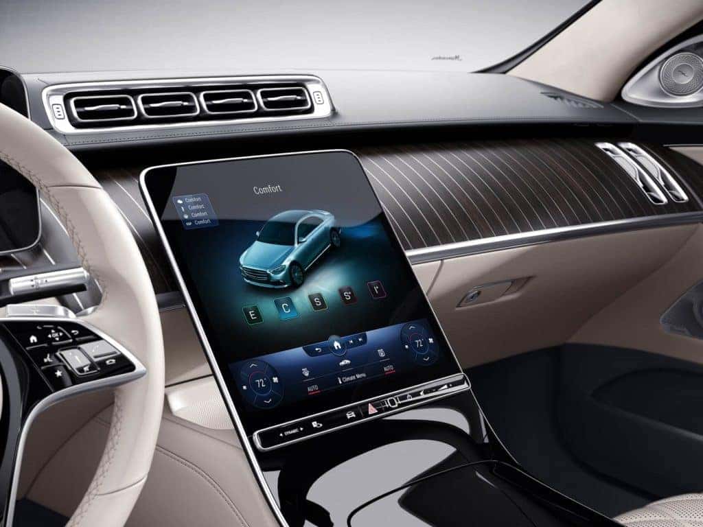 Mercedes Benz S Class Interior Tech