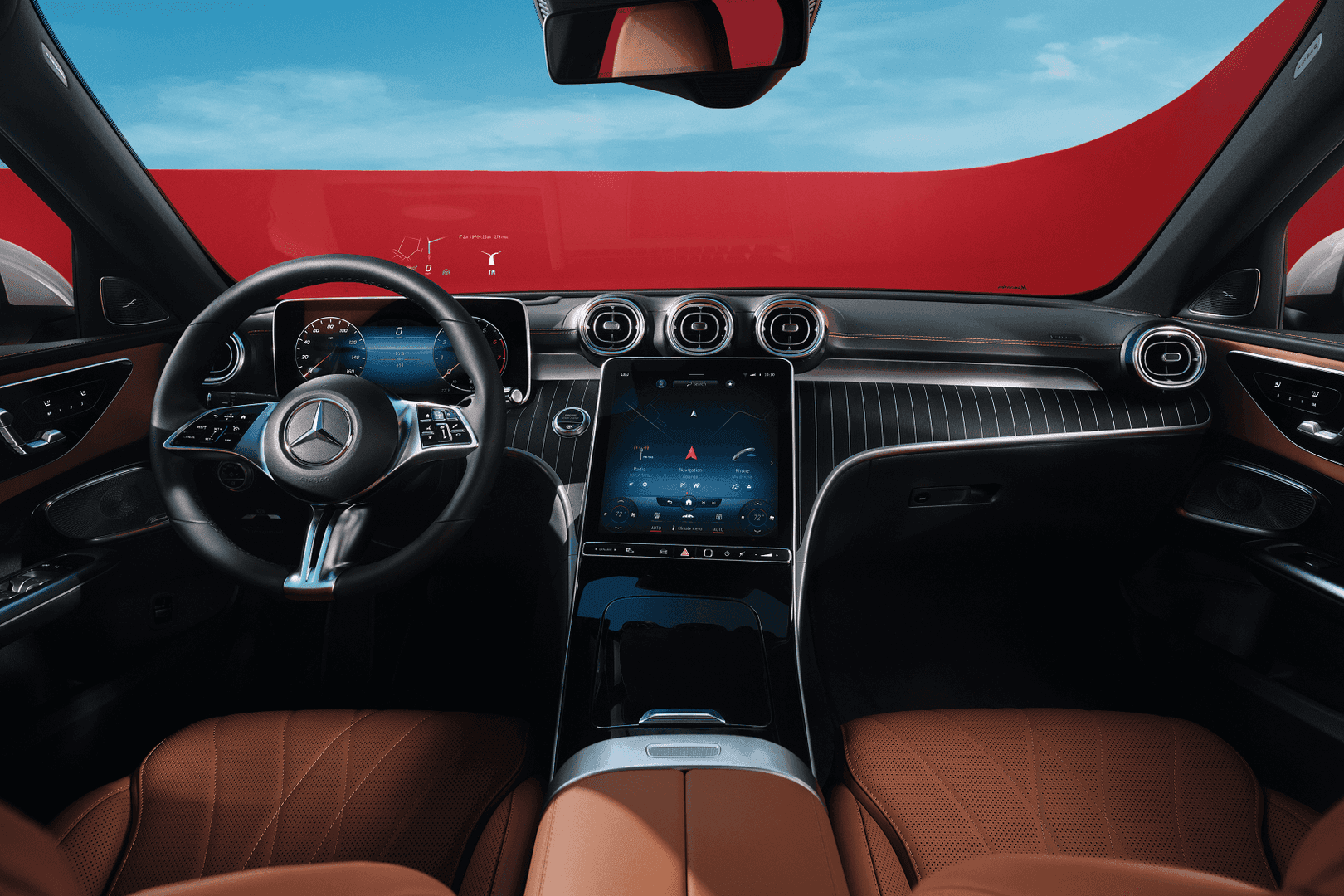 Take a ride inside a Mercedes-Benz!