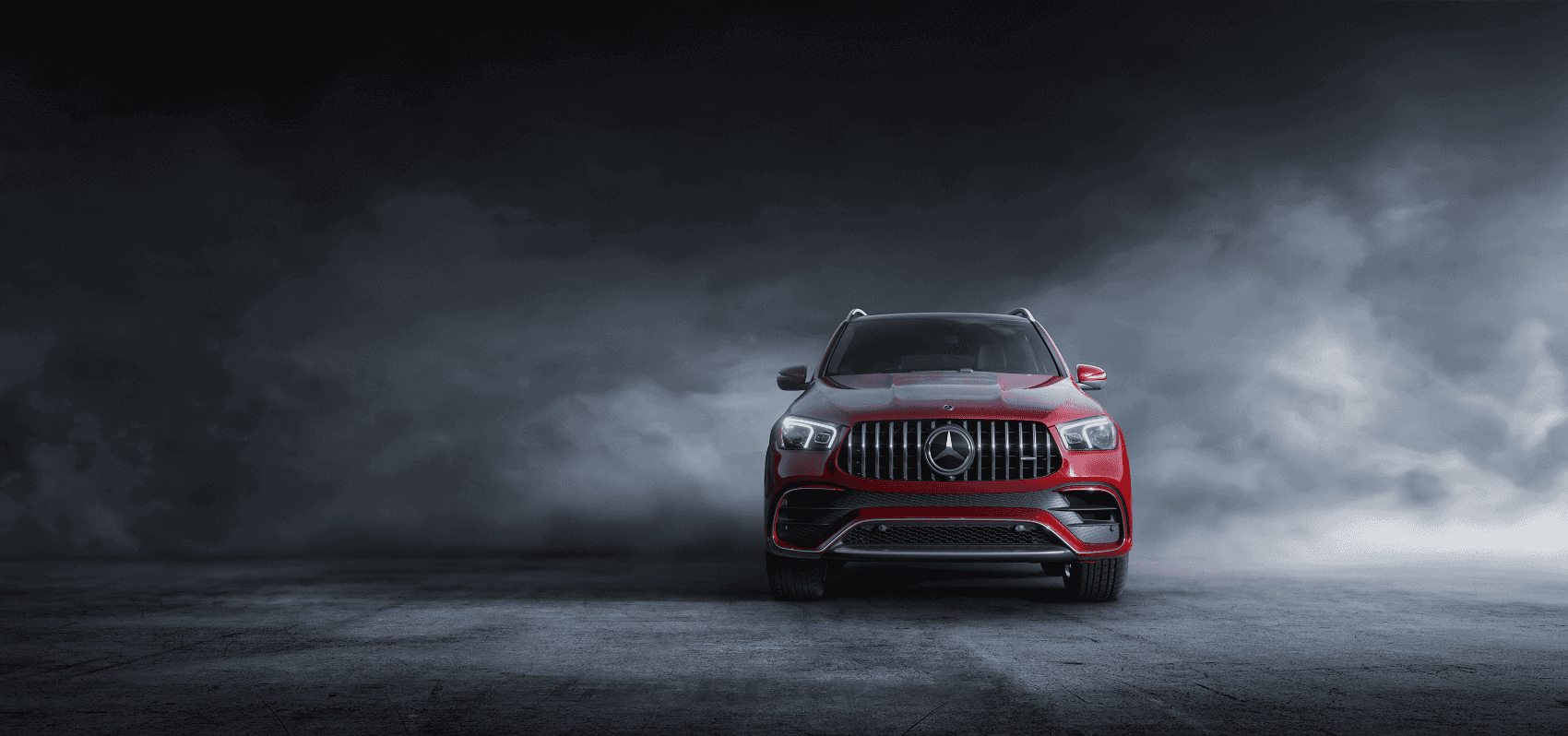 2022 Mercedes-Benz GLE in red