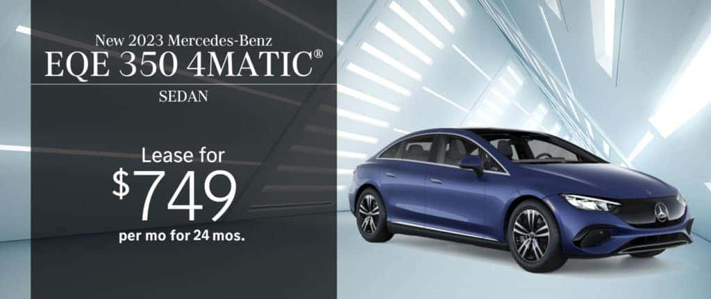 New 2023 Mercedes-Benz EQE 350 4MATIC® Sedan
