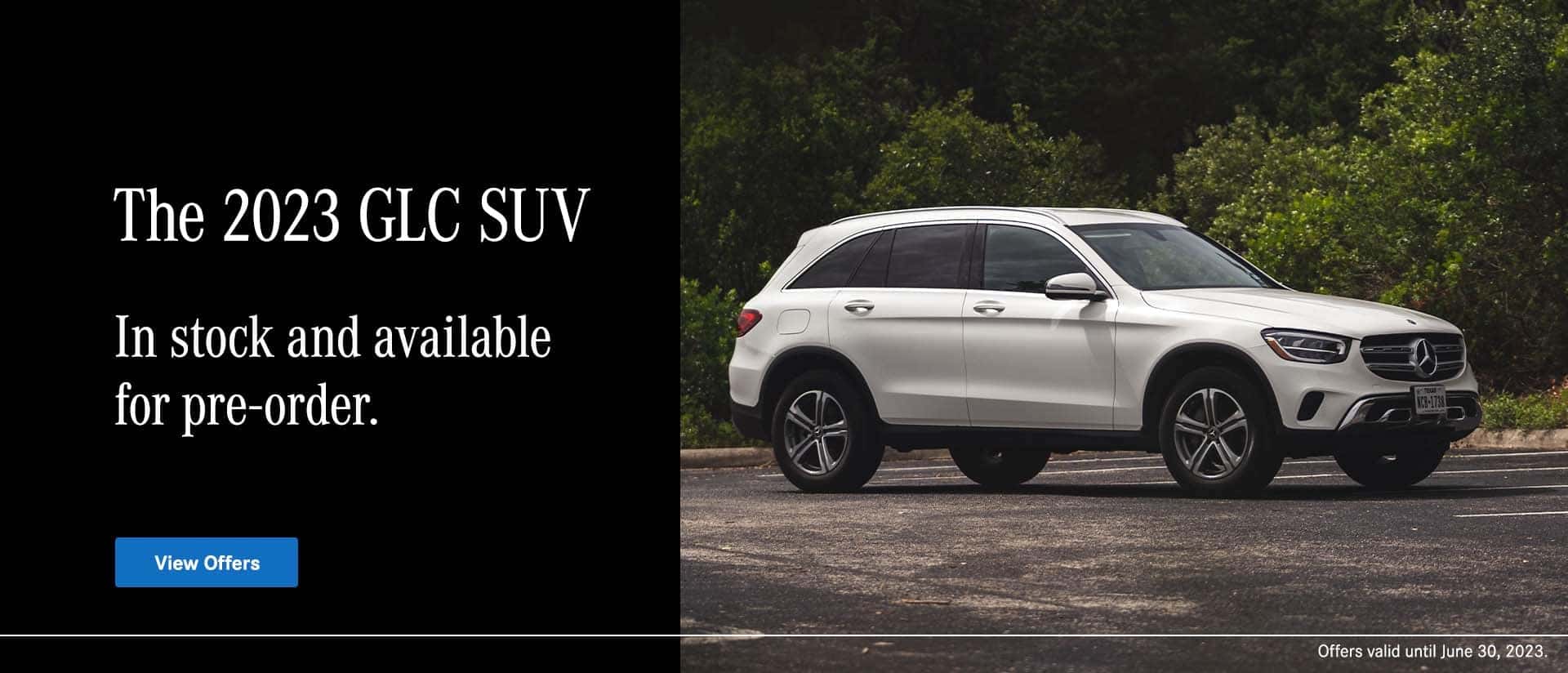 Mercedes GLC 300 2023 in stock at Mercedes-Benz Surrey