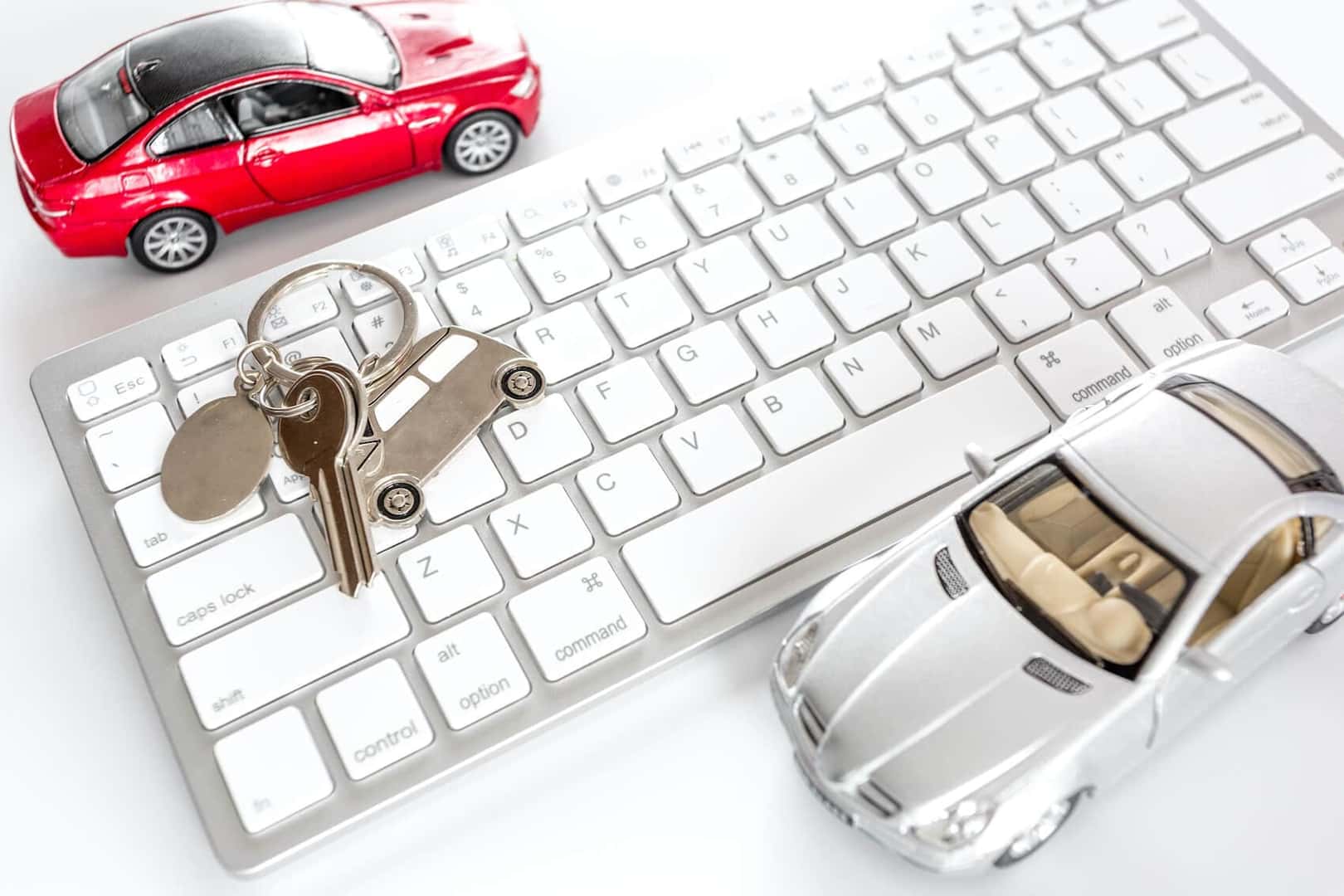 Car Keys on a Keyboard