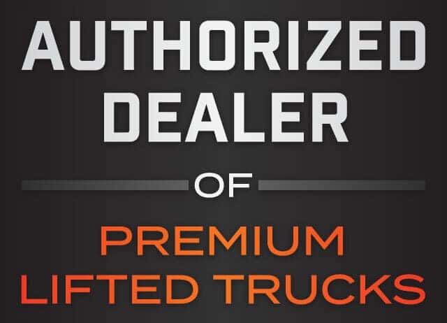 Authorized dealer of premium lifted trucks.