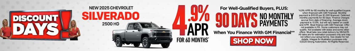 New 2025 Chevrolet Silverado 2500 HD 
