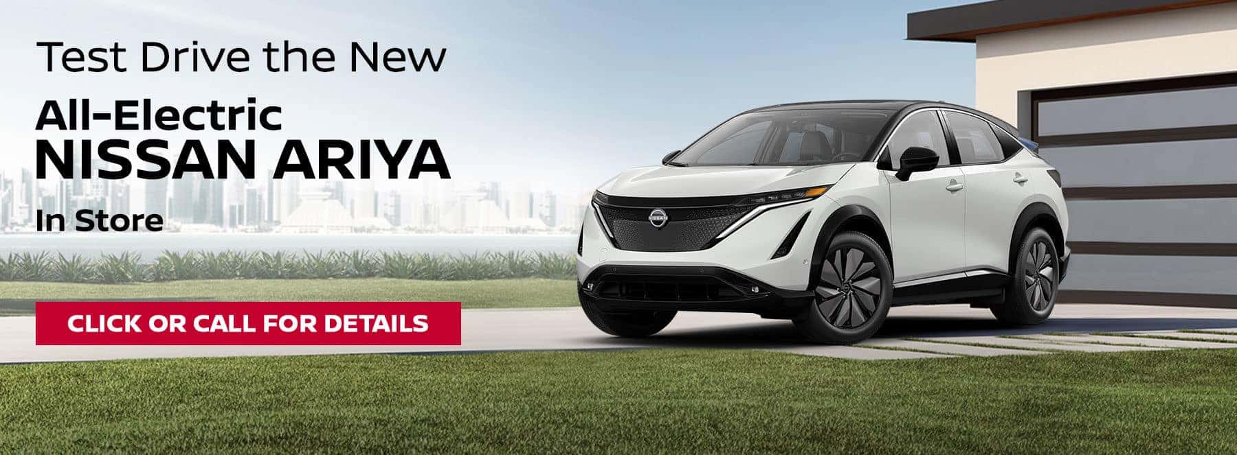 Test Drive the New All-Electric Nissan Ariya