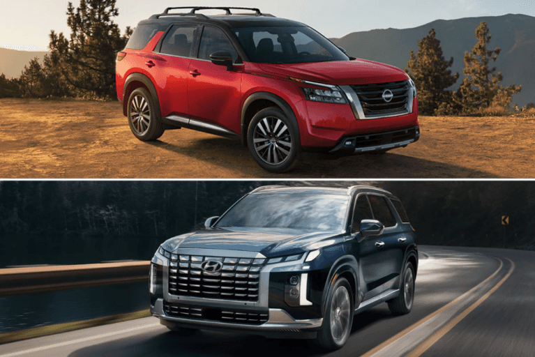 Nissan Pathfinder vs. Hyundai Palisade - SUVs in Jefferson City, MO