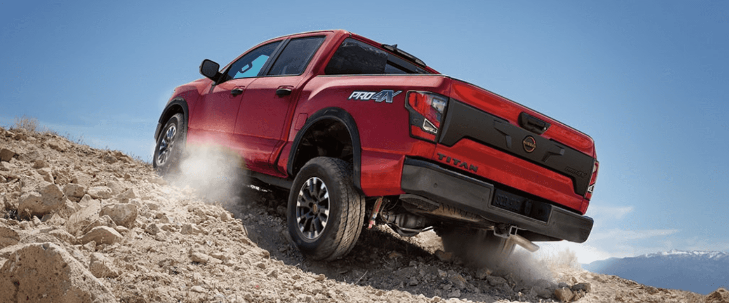 2024 Nissan Titan Model Review in Jefferson City, MO Rear