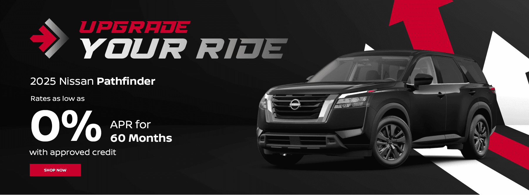 2025 Nissan Pathfinders 0% for 60 months with approved Credit