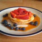 Pancakes in a Restaurant in Akron, Ohio