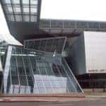 Outside area of a museum