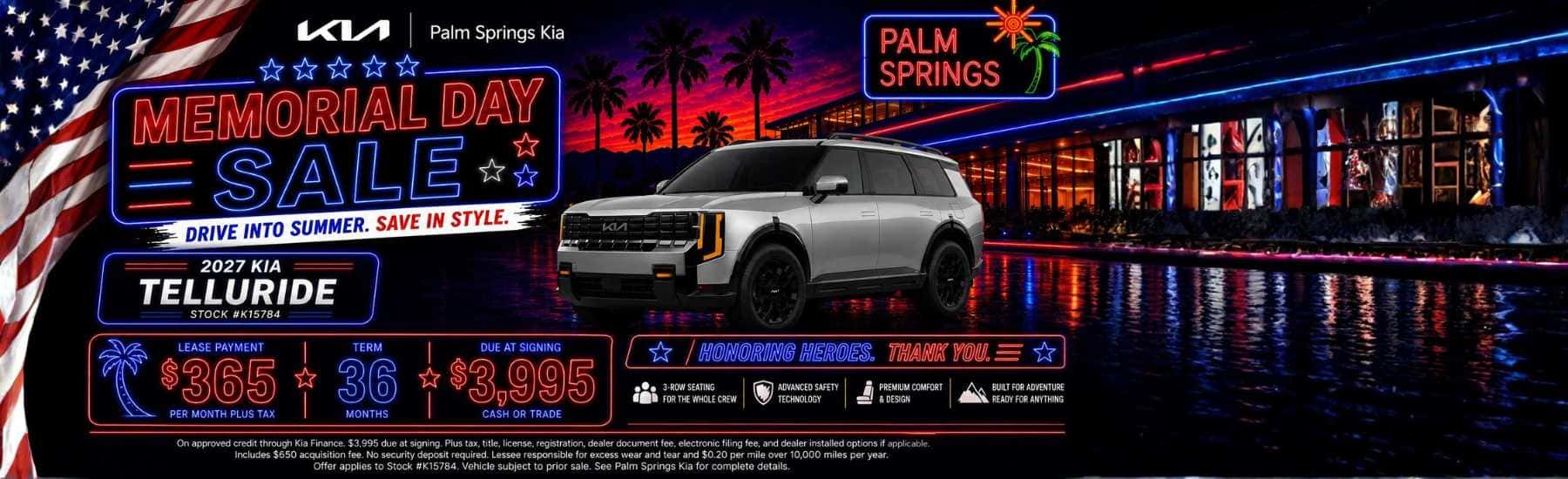 2027 Kia Telluride Memorial Day Sale