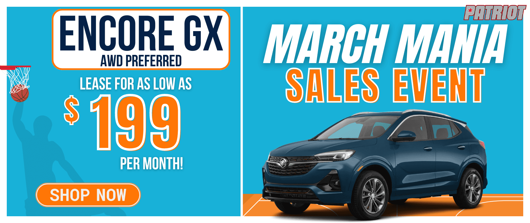 Encore GX Patriot Buick GMC March 2023