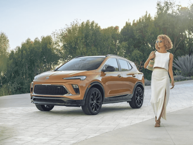 2024 Buick Encore GX and driver