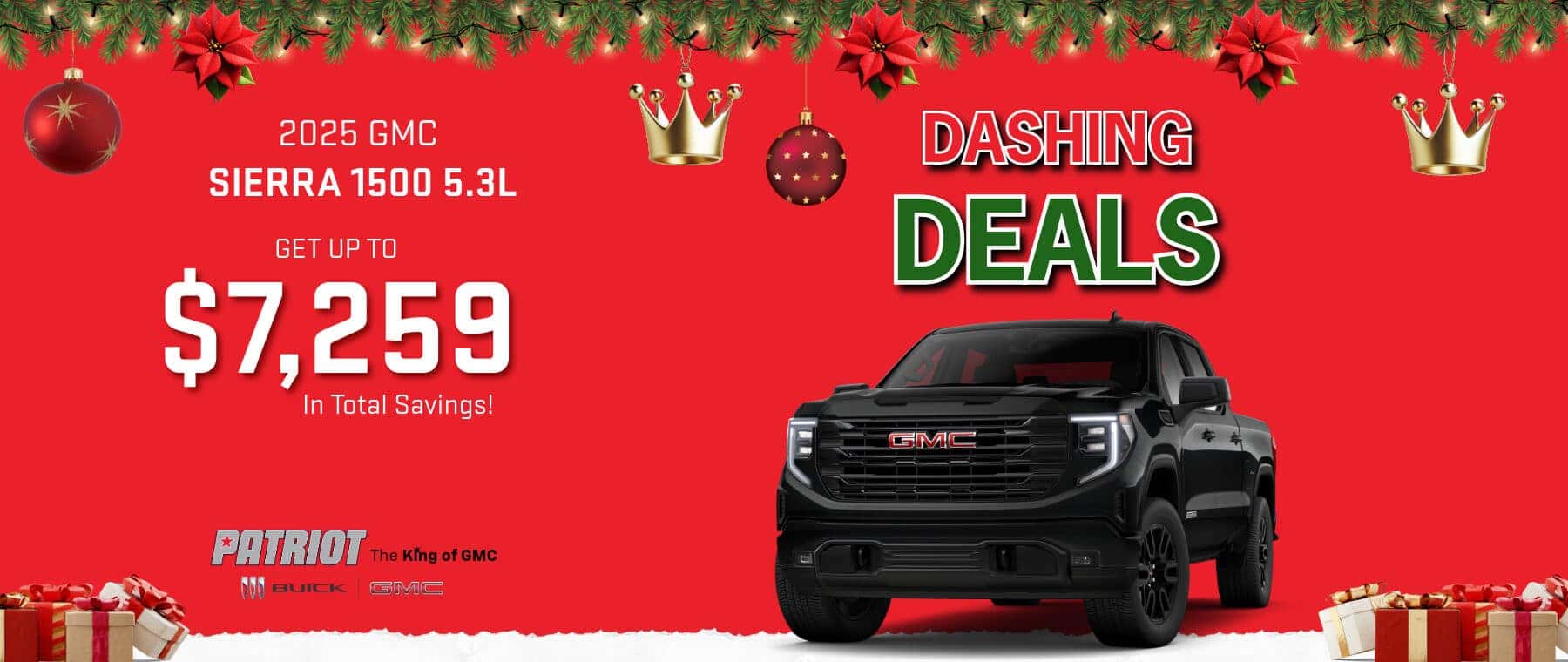Top Holiday GMC Deals at Patriot Buick GMC in Boyertown