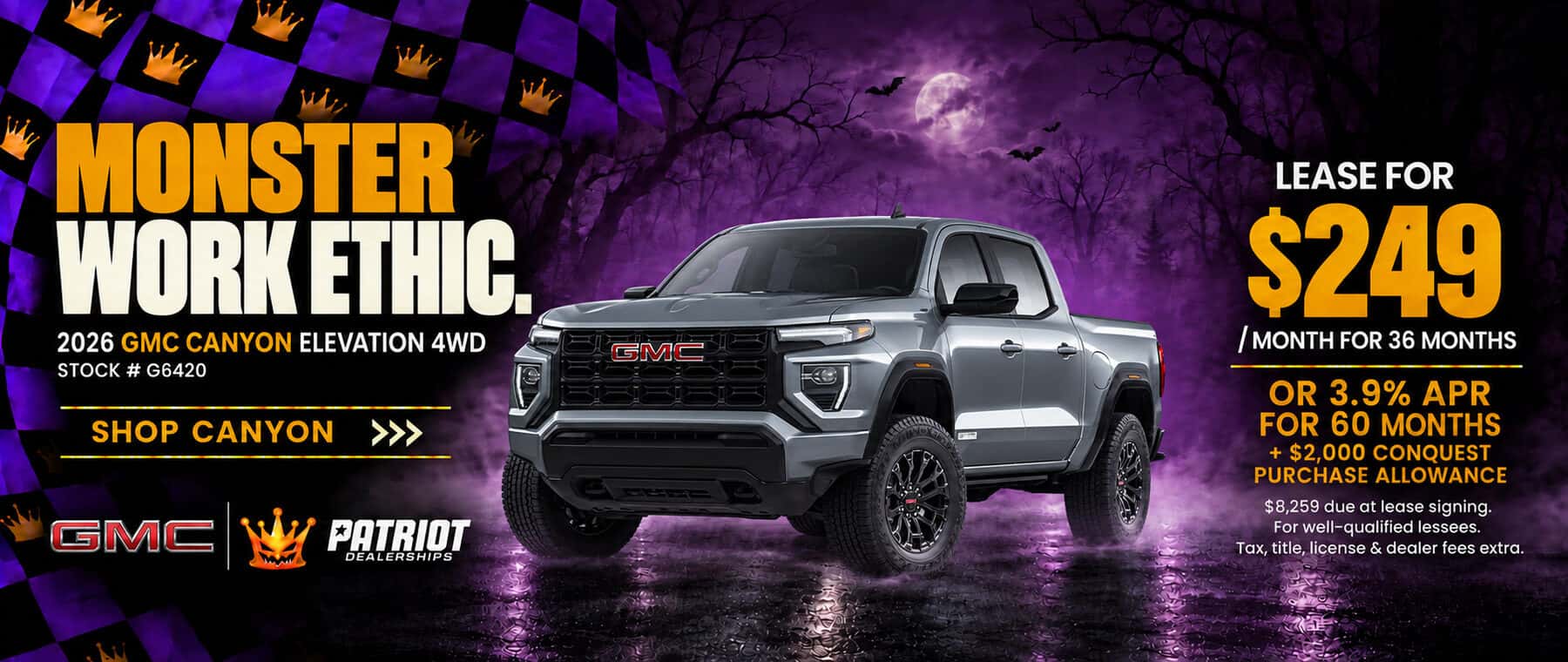 2026 GMC Canyon Special Offer October