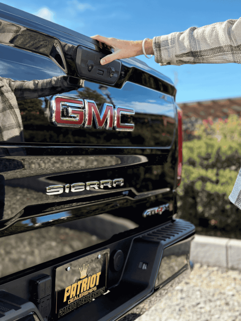 2026 GMC Sierra AT4X MultiPro tailgate near Colebrookdale Railroad