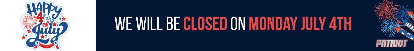 closed july 4th