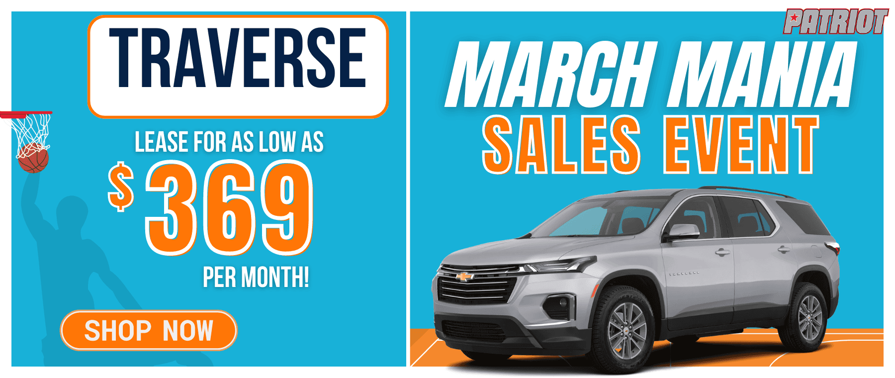 Traverse Special Patriot Chevrolet March 2023