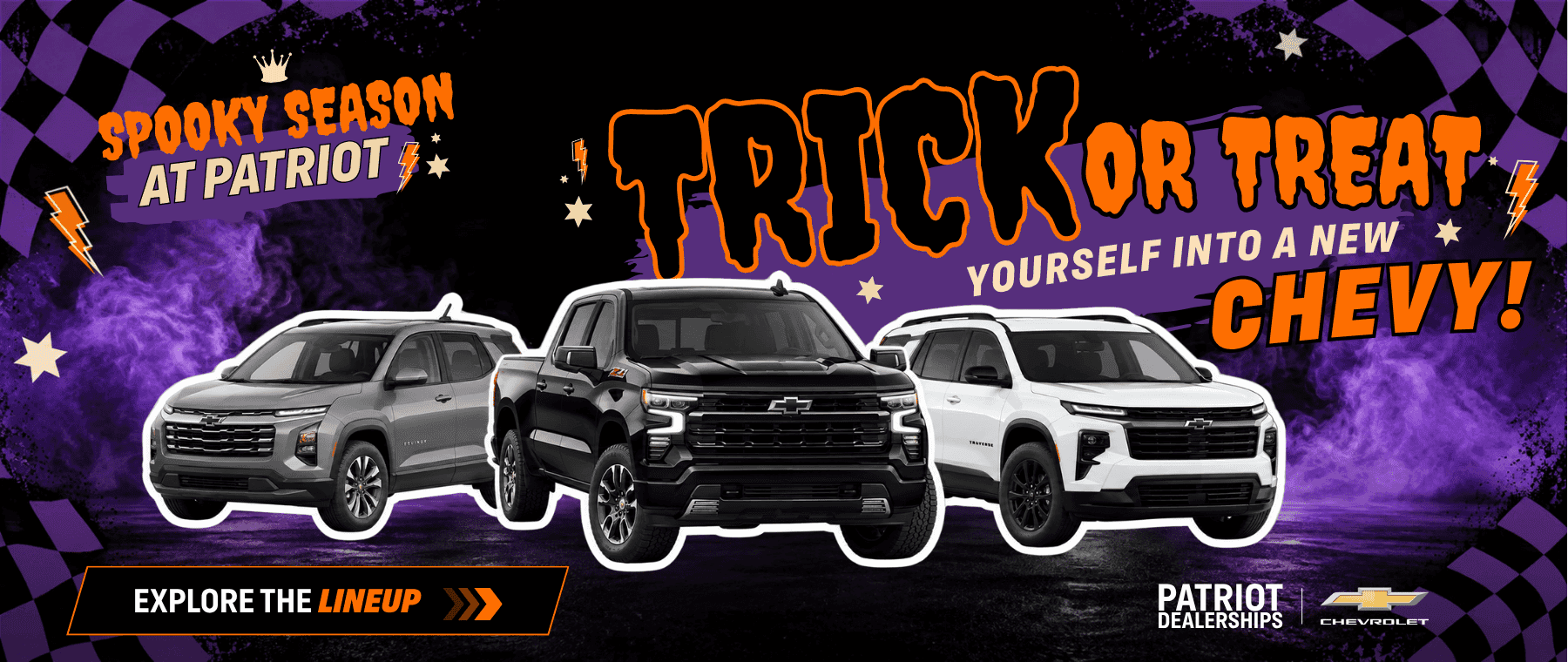 Chevrolet lease and finance offers at Patriot Chevrolet of Limerick