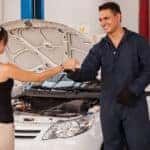 Picking Up Keys after Chevy Service