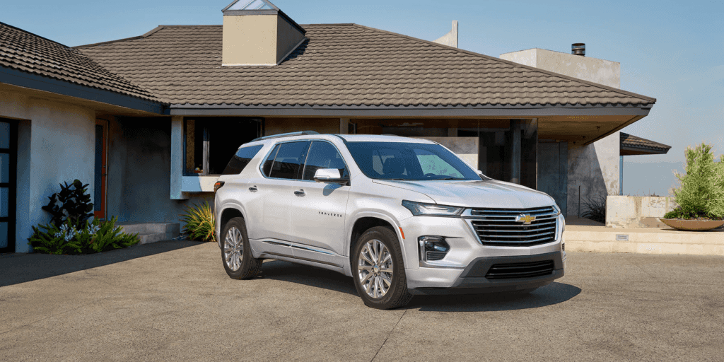 2023 Chevy Traverse at Home