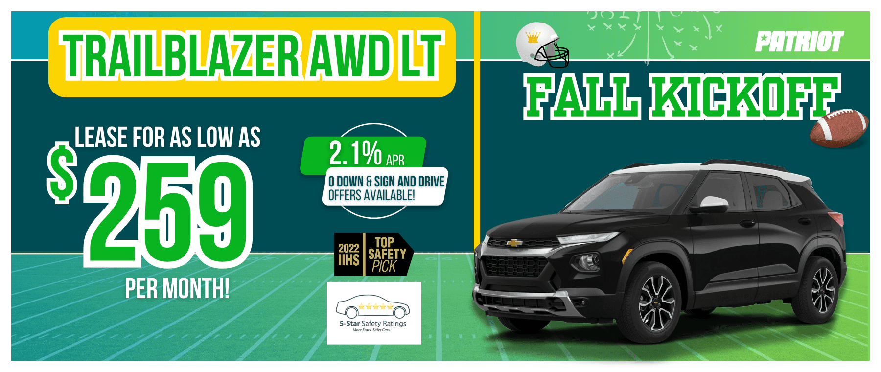 2023 chevrolet trailblazer offer patriot september 2023