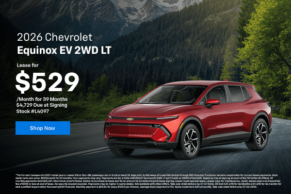New 2026 Chevrolet Equinox EV 2WD LT