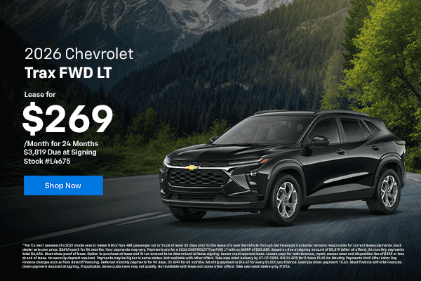 New 2026 Chevrolet Trax FWD LT