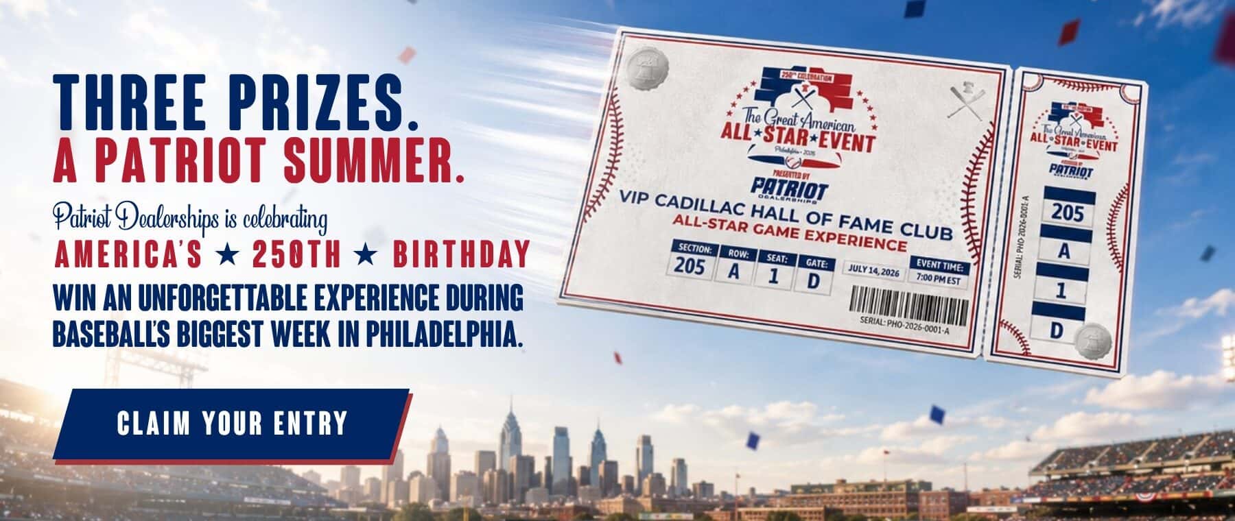 Patriot All Star Game Ticket Giveaway