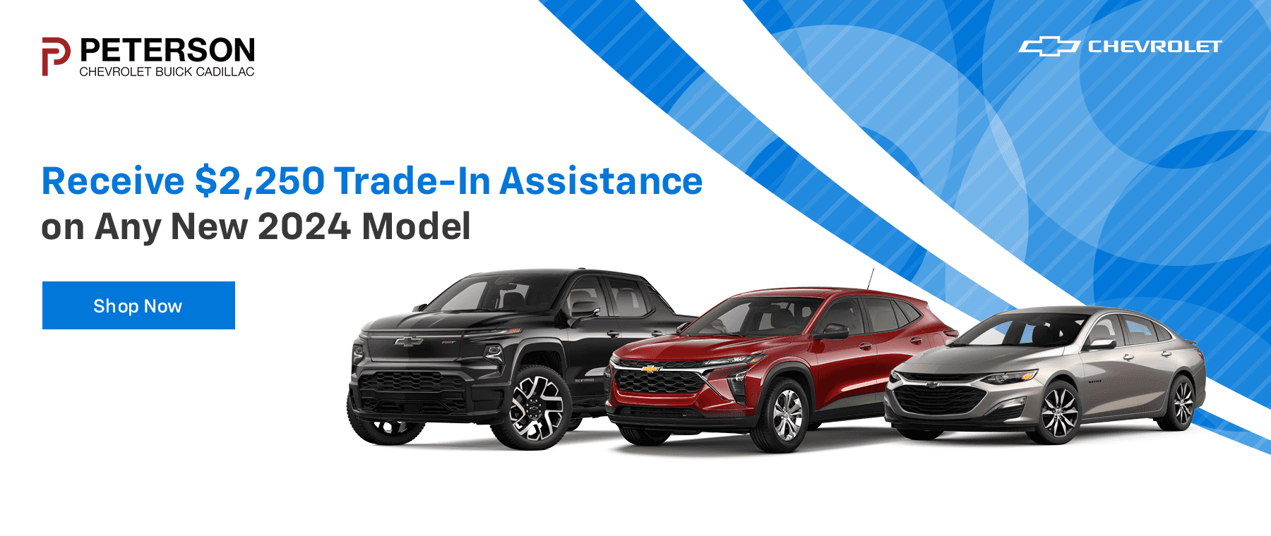 Receive $2,250 Trade-In Assistance on Any New 2024 Model