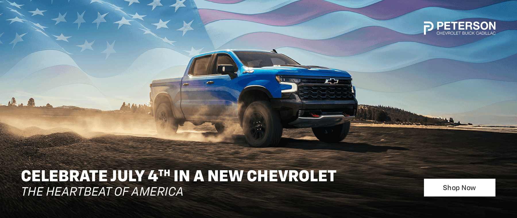Celebrate July 4th in a New Chevrolet - The Heartbeat of America