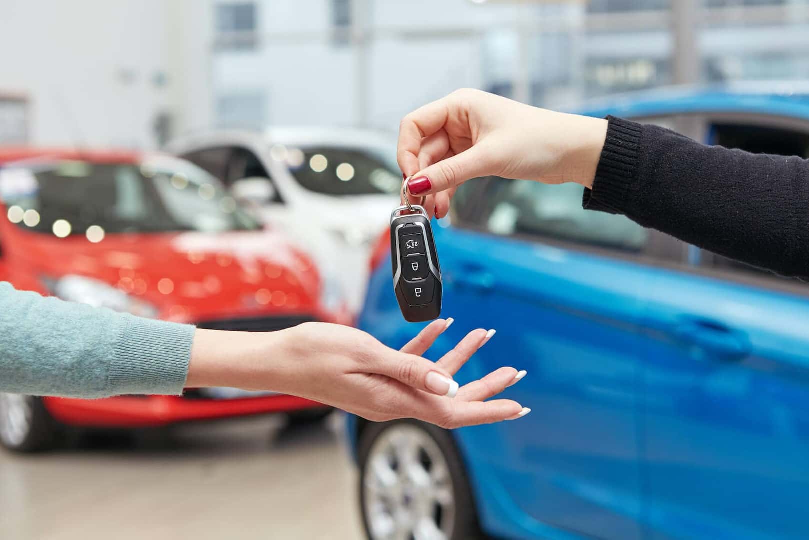 Receiving your new keys