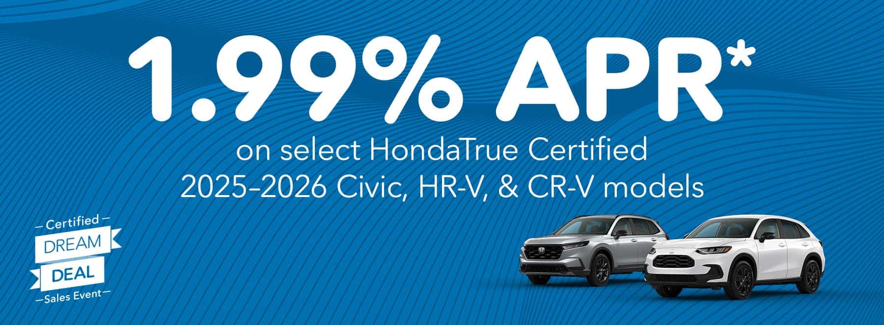 Certified Dream Deal Sales Event