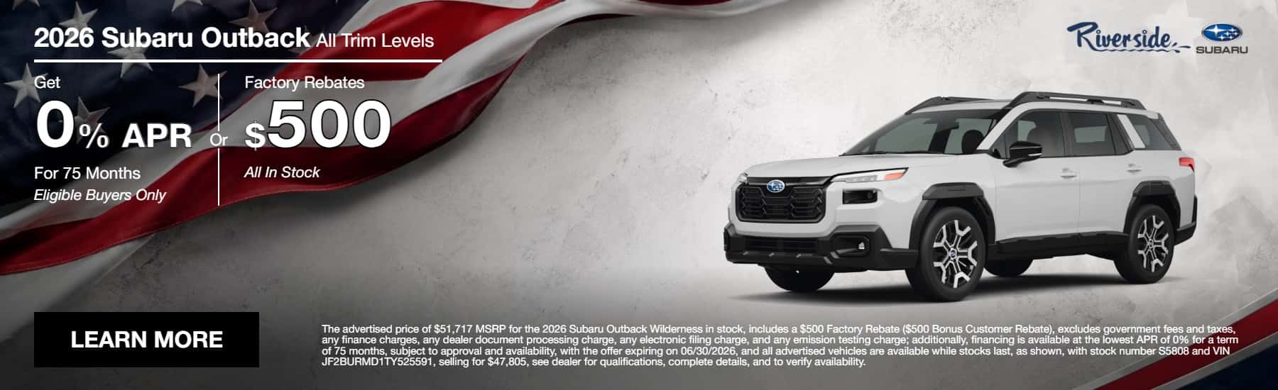 Outback June Offer