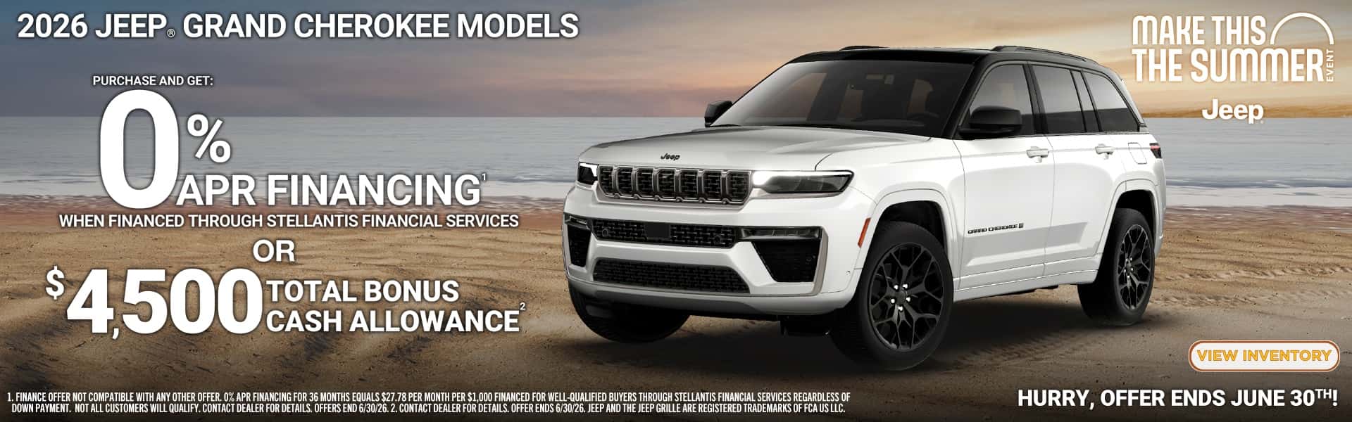 MWBC-26 Jeep Grand Cherokee-0 APR OR $4500 - Russ Darrow CDJR Madison