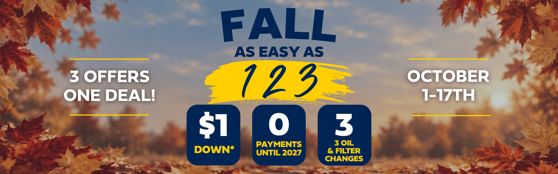 Fall Offer 123