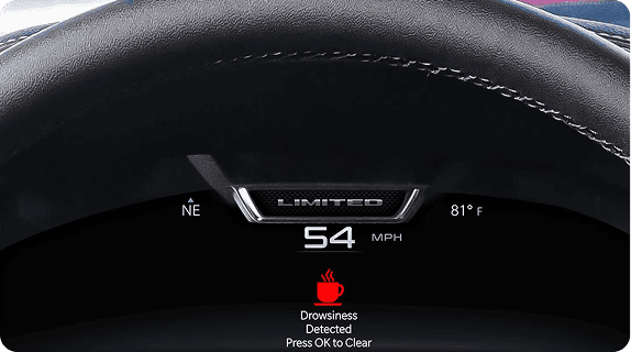AVAILABLE DROWSY DRIVER DETECTION*