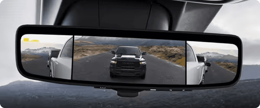 DIGITAL REARVIEW MIRROR WITH TOW MODE