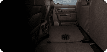 FOLD-FLAT LOAD FLOOR WITH UNDER-SEAT STORAGE