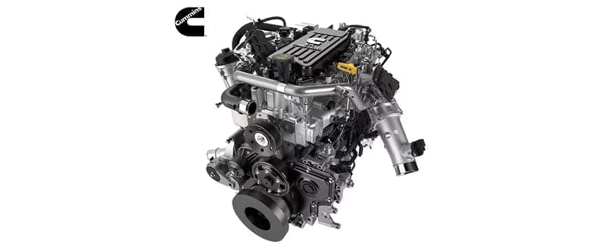 HIGH-OUTPUT 6.7L CUMMINS® TURBO DIESEL I6 ENGINE